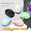 M20 fotoelétrico de três modos rolo sem fio Bluetooth Mouse impresso LOGO