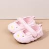 Sapatos de bebê princesa Mao Mao forrados com fleece sapatos de bebê para bebês pequenos sapatos antiderrapantes sola de borracha macia BHF4220
