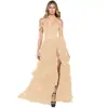 Vestido de Novia Romántico Estilo Europeo de Verano 2026, Estrellado, Esponjoso, con Cola Larga, de un Solo Hombro, Ceñido a la Cintura, para Niñas