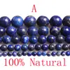 Joyería Shixi Lapis Lázuli Natural Semicabado Accesorios para Joyería DIY Cuentas Sueltas Cuentas en Hilo Lapis Lázuli