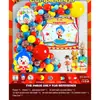 Traje de Globos de Cumpleaños para Niños en Español 12345-años Escena de Fiesta Conjunto de Suministros Decorativos para Niños y Niñas