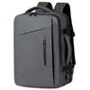 Mochila de Negócios Nova Bolsa de Ombro Comércio Exterior Expansível Viagem de Negócios Bolsa para Laptop Deslocamento Grande Capacidade Masculina