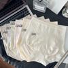 Clásico 8687 Pantalón Abdominal de Cintura Alta Modal Sin Costuras Cadera Cintura Alta Ropa Interior para Mujer Calzones Transpirables