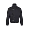 Chaqueta de Mezclilla Cortavientos de Primavera Versátil Casual Moderna Lavada Holgada Retro Moda Chaqueta de Mezclilla para Pareja