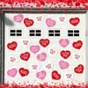 Bestseller transfronterizo decoración del Día de San Valentín imanes para refrigerador imanes para puerta de garaje decoración magnética navideña para el hogar ambiente de fiesta