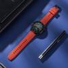 Aplicável ao relógio Huawei GT/GT2 relógio Samsung relógio Huami 20MM22MM crocodilo padrão pulseira de silicone