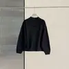 Moletom de gola redonda da série nuvem com forro de fleece para outono e inverno, marca essencial de moda high-street, estilo casual, design inspirado em FOG, para homens e adolescentes