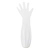 Guantes Desechables Van Tate Guantes Impermeables Uso en Limpieza del Hogar Lavado Cocina Guantes de Brazo Largo de PE Grado Alimenticio