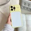 Design de moldura de lente estilo macaron, minimalista e tudo-em-um, oferecendo um visual fresco e limpo, adequado para capas de celular Apple 18, capa rígida IP17 e 16