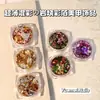 Ventas Directas de Fábrica Accesorios Japoneses y Coreanos Importados para Uñas Material para Uñas de Papel de Aluminio Color Mixto Quemado Ultra Delgado