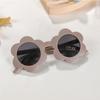 Gafas de Sol Infantiles Estilo Coreano Gafas de Sol de Girasol Lindas para Bebé Gafas con Sombra Fotográfica Avanzada Mate Ins Modernas