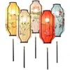 Luminária pendente de tecido chinês varanda lanterna vermelha antiga hotel clássico casa de chá iluminação especial restaurante restaurante de hot pot decoração