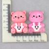 Bonito Hello Kitty Urso Kulomi Boneca Resina Acessórios Cabide Clipe Patch DIY Armazenamento Caixa Material Bolsa