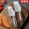 Cuchillo para fruta estilo alemán, un cuchillo para fruta 2 en 1 versátil para uso doméstico, perfecto para pelar y rebanar frutas y verduras, una herramienta de cocina conveniente