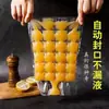 Saco descartável para fazer gelo, saco de vedação selado, saco para cubos de gelo, ferramenta de molde de saco para cubos de gelo de maracujá para uso doméstico