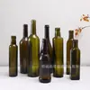 Atacado do Fabricante Garrafa de Vinho Tintada de Vidro 500ml Garrafa de Óleo de Chá Garrafa de Azeite Garrafa de Vinho Champagne com Garrafa de Logotipo