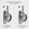Cerradura de Luna Cerradura de Ventana Accesorios Acero Inoxidable Acero Plástico Cerradura de Puerta Corredera Puerta de Estilo Antiguo Aleación de Aluminio Ventana Antirrobo Cerradura de Seguridad