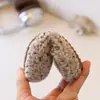 Chinelos peludos infantis de desenho animado transfronteiriços, novo modelo outono e inverno 2026, chinelos de algodão quentes de pelúcia para meninas, para uso externo