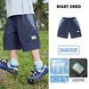 Shorts de Secagem Rápida Europeus para Meninos Verão Fresco Roupa de Trabalho Calças de Comprimento Médio 2026 Nova Roupa Infantil Roupa de Verão para Crianças Pequenas
