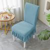 Capa para Cadeira de Casa com Saia, Capa All-Inclusive para Sala de Estar, Mesa de Jantar e Cadeira, Universal Espessada Ins Luxo Acessível Personalizado