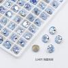 Taladro de uñas de cristal Dongzhou redondo con punta recubierta, taladro de calafateo, accesorios de bricolaje, fabricantes al por mayor 2024