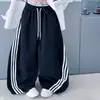 Conjunto de Moda Primavera 2026 Feminino Estilo Retro Americano Esportivo Casual: Jaqueta Camisa de Manga Longa e Calça de Cintura Alta Wide-Leg