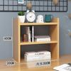 Prateleira de Armazenamento para Mesa Prateleira de Armazenamento Multicamadas Mesa de Estudante Combinação Estante de Livros Dormitório Escritório Arquivo Prateleira Simples para Cosméticos