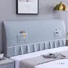 2025 Nueva Funda de Cabecera Todo Incluido Funda Elástica para Cabecera Respaldo de Cama de Madera Maciza Empaquetado Suave Cuero Funda Protectora a Prueba de Polvo Resistente a Manchas