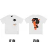 En stock Vlone High Street Big V Mariposa Letra Calavera Esqueleto Limitado Big V Colección Casual Camiseta de Manga Corta para Hombres y Mujeres