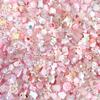 Venta al por mayor de accesorios de manicura mixtos de dibujos animados luminosos de la serie rosa, lindas horquillas para el cabello para niñas, pendientes, fundas para teléfono, accesorios