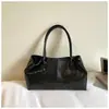 Bolso Grande Simple Transfronterizo para Mujer 2026 Nuevo Estilo Bolso de Hombro Tipo Tote de Patrón Tejido de Alta Gama Bolso Versátil de Gran Capacidad para Debajo del Brazo