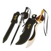 Periférico de anime Fengyun COS shenglonger espada de dos polos Sombra real sorpresa cuchillo silencioso funda de cuero modelo de aleación juguete adornos