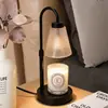 Lámpara de luz ambiental estilo nórdico, lámpara de vela derretida, lámpara de aromaterapia, ambiente romántico, lujo ligero, sensación de alta gama, lámpara de mesa, luz de noche, lámpara de cera derretida, hierro