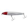 Isca de Pesca Artificial Ghost Pencil Submersa Lançamento Longo Gancho Quádruplo com Fenda para Sangue Equipamentos de Pesca para Robalo