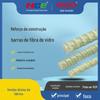 Fornecimento de fábrica de fibra de vidro reforçada com barra de aço composta de alta resistência de fibra de vidro reforçada com pilha de base reforçada com fibra de vidro