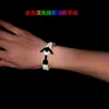 Corda de guarda-chuva camuflada personalizada transfronteiriça pulseira trançada pulseira de corda de mão para amantes de âncora de vela reflexiva holográfica atacado
