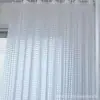 Cortina de ducha de escamas de pescado nueva transfronteriza PEVA engrosada impermeable cortina divisoria de baño sin perforaciones cortina de privacidad para baño