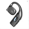 Auricular Bluetooth de Negocios Inalámbrico Ows de un Solo Auricular Clásico de Gran Venta, Estilo con Gancho para la Oreja con Pantalla Digital, Batería de Larga Duración, Diseño No Intraural