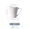 Taza Pequeña Blanca Pura de Hueso de Porcelana V Taza de Cerámica para Té al por Mayor Taza de Agua para Sala de Estar Hotel Taza de Café Taza de Oficina para Enjuague Bucal