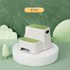 Mesa de Lavado para Niños Taburete de Pie Doméstico Taburete para Sentarse de Baño Almohadilla para Lavar para Niños Taburete de Escalón Antideslizante para Pies Banco de Pies
