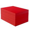 Cartón rojo A4 rojo chino cartón duro rojo A4 rojo por ambos lados papel A4 apertura total grande 120g 160g 230g