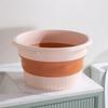 Cubo plegable para pies, para el hogar, grueso, con aislamiento térmico, para piernas, portátil, para el cuidado de la salud, baño de pies, lavabo de masaje