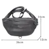 Nueva Bolsa de Pecho para Hombre de Cuero Genuino Estilo Coreano de Moda, Bolso de Hombro de Piel de Vaca de Capa Superior, Bolso Cruzado Sencillo, Riñonera Casual