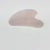 Polvo de piedra natural directo de fábrica, corazón de cristal, raspador dental, raspador facial y corporal multifuncional, universal, para masaje