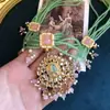 Collar de Perlas de Resina Estilo Corte Vintage Transfronterizo Europeo y Americano, Diseño Versátil, Joyería de Nicho, Accesorio Exquisito y Versátil