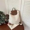 Mochila de Ombro Duplo Impermeável de Tecido Oxford de Nylon Leve Casual Estilo Coreano Versátil para Viagem Simples para o Trabalho Mochila de Viagem de Negócios Feminina