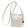 Bolsa de cubo versátil y moderna de verano 2025 para mujer, moda exquisita de alta gama, bolso de hombro, bolso cruzado para el trabajo