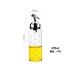 Acero Inoxidable 304 Vidrio de Borosilicato Alto Olla de Aceite Botella de Salsa de Soja a Prueba de Fugas Botella de Salsa de Soja Olla de Vinagre Botella de Condimento Olla de Aceite a Prueba de Fugas