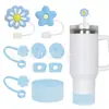 Accesorios Decorativos Stanley Correa de Mano de Cuerda Trenzada Estuche para Labial Llavero Duende Briqueta Funda de Silicona Antideslizante para Taza