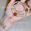 Pulsera Auténtica de Cuentas de Buda de Tres Círculos de Bodhi Xingyue de Hainan, Adornos para la Mano, Cuentas de Rosario, Joyería Versátil para Collar